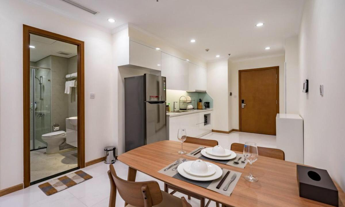 Cherry Homeapart Vinhomes Central Park Ho Si Minh-város Kültér fotó